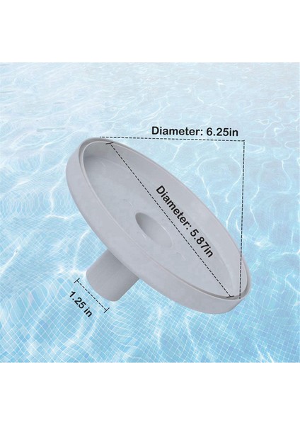 2x Yüzme Havuzu Skimmer Kapak Kapağı Zemin Yüzme Havuzu Vakum Plakası Pentair 513330 Hayward SP1091WM (Yurt Dışından) modelleri