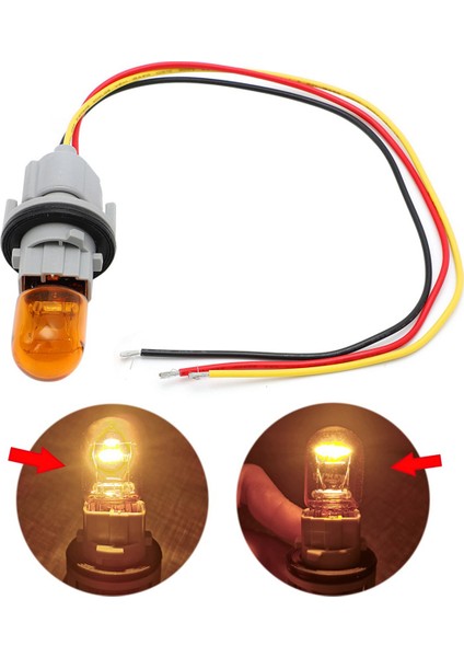 Nissan Toyota Için 2x Far Turn Sinyal Ampul Soketi 26243-5HA0A 4runner Tacoma (Yurt Dışından) fırsatları