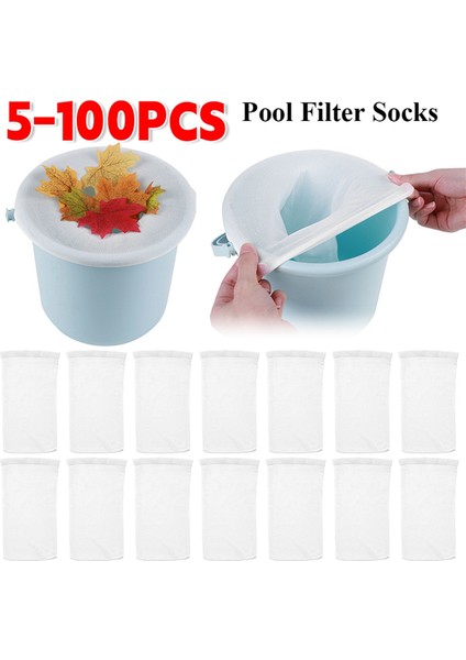 Yüzme Havuzu Skimmer, Elastik Naylon Net, Temiz Yüzme Havuzu Skimmer Filtre Çorap Torbası, Filtre Net Filtre Çantası (Yurt Dışından) fiyatları