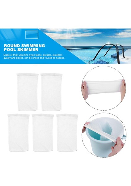 Yüzme Havuzu Skimmer, Elastik Naylon Net, Temiz Yüzme Havuzu Skimmer Filtre Çorap Torbası, Filtre Net Filtre Çantası (Yurt Dışından) modelleri