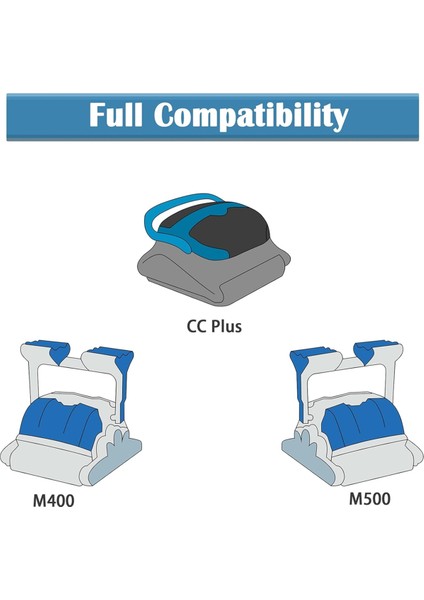 6pcs 9991433-R4-R4 Havuz Temizleyici Dolphin M200 M400 M500 ve Nautilus cc Plus Robotik Havuz Temizleyici Ince Filtre (Yurt Dışından) fırsatları