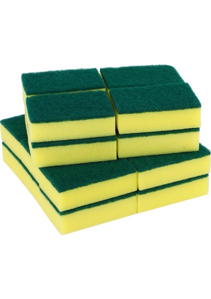 Ağır Hizmet Tipi Çok Kullanımlı Temizlik Süngerleri Ovma Çiziksiz Sünger Ovma Tabağı Süngerler Mutfaklar Için Kullanılır, 80 Paket (Yurt Dışından) modelleri