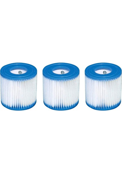 3pcs Havuz Filtre Kartuşları Tip H Yedek Yüzme Havuzu Filtresi Havuz Filtre Pompası Temizleyici (Yurt Dışından)
