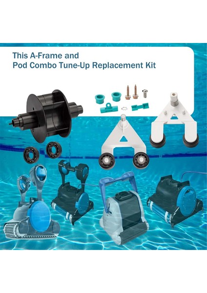 AXV621DAT Evrensel Havuz Vac A-Frame/türbin Kiti Hayward Otomatik Havuz Temizleyicileri, AXV036BP AXV601CAT Için (Yurt Dışından) modelleri