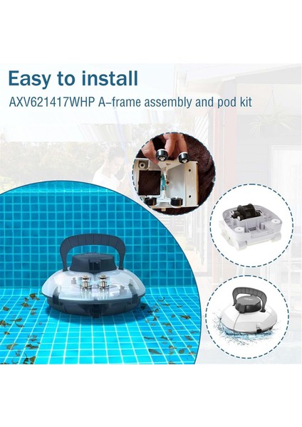 AXV621DAT Evrensel Havuz Vac A-Frame/türbin Kiti Hayward Otomatik Havuz Temizleyicileri, AXV036BP AXV601CAT Için (Yurt Dışından) fırsatları
