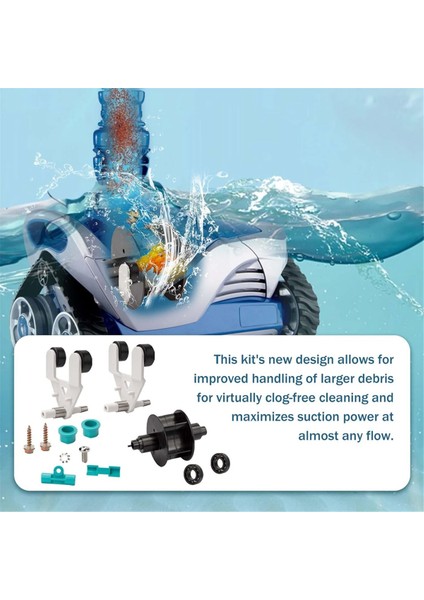 AXV621DAT Evrensel Havuz Vac A-Frame/türbin Kiti Hayward Otomatik Havuz Temizleyicileri, AXV036BP AXV601CAT Için (Yurt Dışından) indirimleri