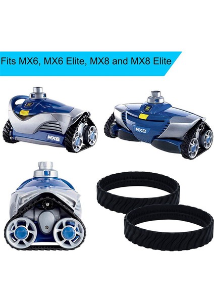Parça Yedek Zodyak Mx8 Elite, Mx6 Elite, Mx8, Mx6 Havuz Temizleyici Lastik Track R0526100 (4 Paket) (Yurt Dışından) indirimleri
