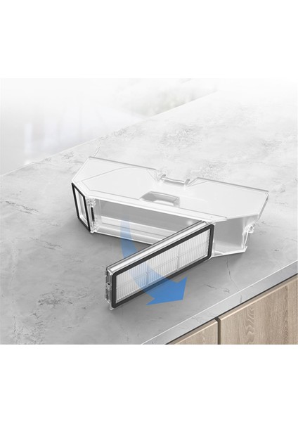 Roborock Qrevo Curv/qrevo S/qrevo Plus/qrevo Pro Supping Robot Aksesuarları Için 6 Adet Temizleyici Filtre (Yurt Dışından) modelleri