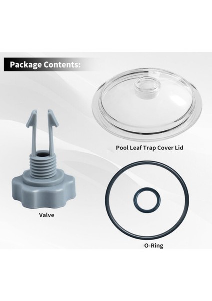 2x Intex SF80110-1 Havuz Yaprak Tuzağı Kapağı Kapak Kum Filtre Pompası O-Ring Valf Yüzme Havuzu Temizlik Kapağı Kapağı (Yurt Dışından) fırsatları