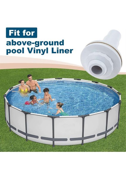 2x Su Giriş Çıkış Bağlantıları Klipsli Bant Yüzme Havuzu Dönüş Nozumu Çıkarılabilir Yüzme Havuzu Malzemeleri (Yurt Dışından) fiyatları