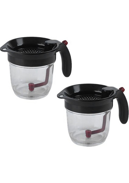 Mutfak Aleti Yağ Ayırıcı Alt Serbest Bırakma Yağ Ayırıcı Süzgeç Çorbası Kalıntısı Yağ Filtresi Ayrı (Yurt Dışından)