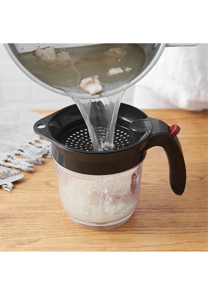 Mutfak Aleti Yağ Ayırıcı Alt Serbest Bırakma Yağ Ayırıcı Süzgeç Çorbası Kalıntısı Yağ Filtresi Ayrı (Yurt Dışından) fırsatları