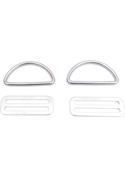 2x Paslanmaz Çelik Tüplü Dalış Kemeri Dokuma Kayışı D Halka Toka Halka Tokası Kanadı ile Sabit (Yurt Dışından) fiyatları