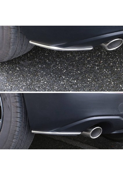 Araba Tampon Mazda Cx-30 2020 2021 Için Ön ve Arka Köşe Koruma Döşeme Şeridi ve Araba Arka Sis Kapağı Kaplama (Yurt Dışından) indirimleri