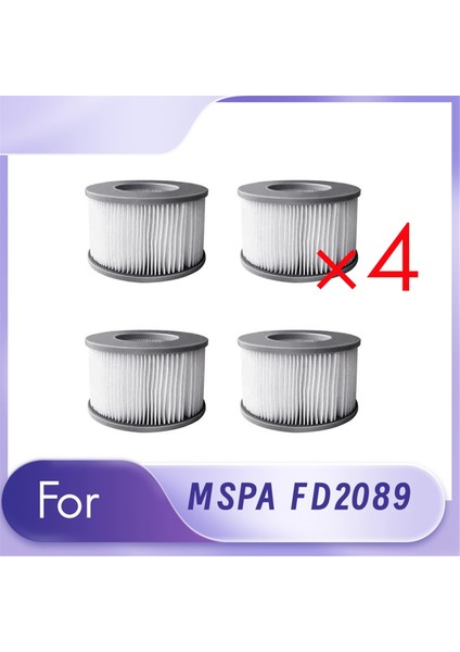 4pcs 2020 Mspa FD2089 Şişirilebilir Küvet Filtresi Yüzme Havuzu Filtresi Için Yüzme Havuzu Filtresi (Yurt Dışından)