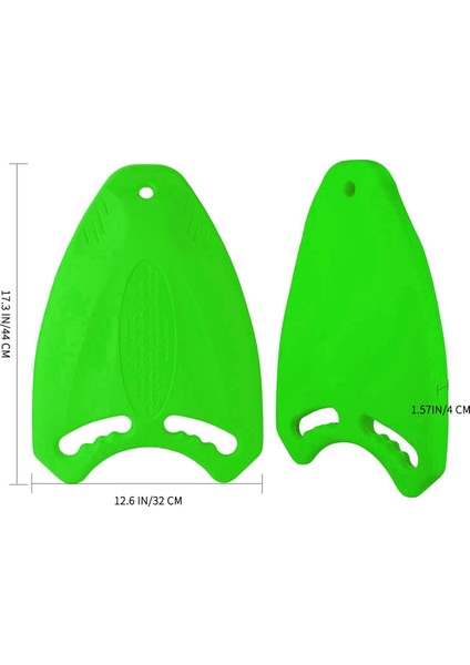 5x Yeşil Yüzme Kurulu Eva Geri Şamandıra Kickboard Güvenli Eğitim Yardım Plakası Yetişkin Çocuklar Için Sörf Suyu Yüzmek Havuz Aksesuarları (Yurt Dışından) fiyatları