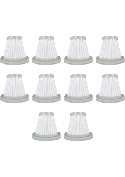 Deerma DX118C DX128C Deerma Için 10X Yedek Vakum Süpürge Parçaları Hepa Filtresi Ev Temizleme Vakum Süpürge Aksesuarları (Yurt Dışından)