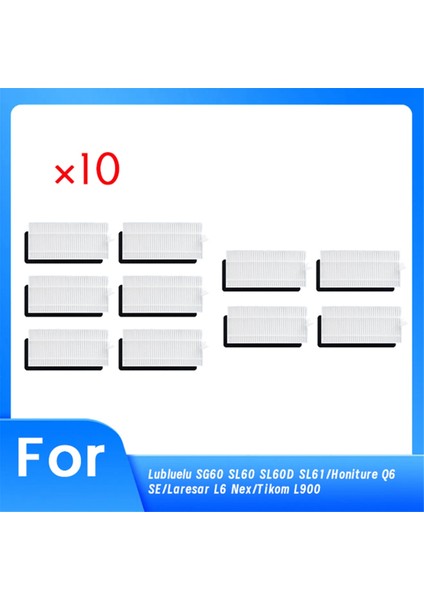 Lubuelu SG60 SL60 SL60D SL61/LARESAR L6 Nex Robot Vakum Filtresi Temizleyici Parçaları Değiştirme (Yurt Dışından)