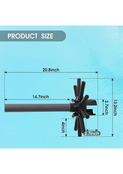 SX180DA Havuz Filtresi Parçaları Yanal Montaj Hayward Pro Kum Filtre Serisi Için Merkez Boru S180T S210T (Yurt Dışından) modelleri