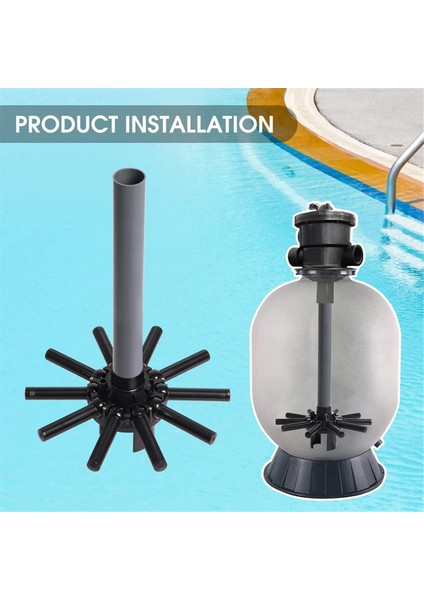 SX180DA Havuz Filtresi Parçaları Yanal Montaj Hayward Pro Kum Filtre Serisi Için Merkez Boru S180T S210T (Yurt Dışından) indirimleri