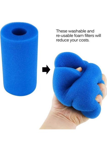 12PCS Köpük Filtre Sünger Intex A Tip A Yeniden Kullanılabilir Yıkanabilir Yüzme Havuzu Akvaryum Filtre Aksesuarları (Yurt Dışından) modelleri