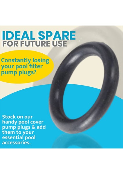 8 Paket Tahliye Tapaları O-Rings Pompası Pompası Havuz Filtreleri Yedek Havuz Tahliye Pompası Fişi SPX1700FG Hayward Pompaları Için (Yurt Dışından)