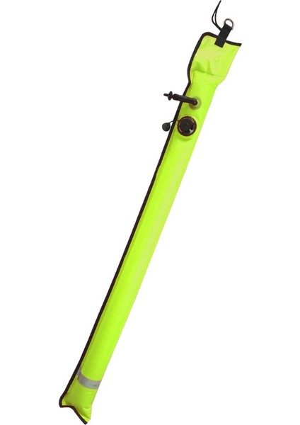 2 Pcs 1m Tüplü Dalış Şişme Smb Yüzey Sinyal Işareti Şamandıra Görünürlüğü Şamandıra Sinyal Tüp Sosis-Sarı ve Gül Kırmızısı (Yurt Dışından) fiyatları