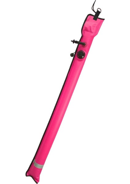 2 Pcs 1m Tüplü Dalış Şişme Smb Yüzey Sinyal Işareti Şamandıra Görünürlüğü Şamandıra Sinyal Tüp Sosis-Sarı ve Gül Kırmızısı (Yurt Dışından) modelleri