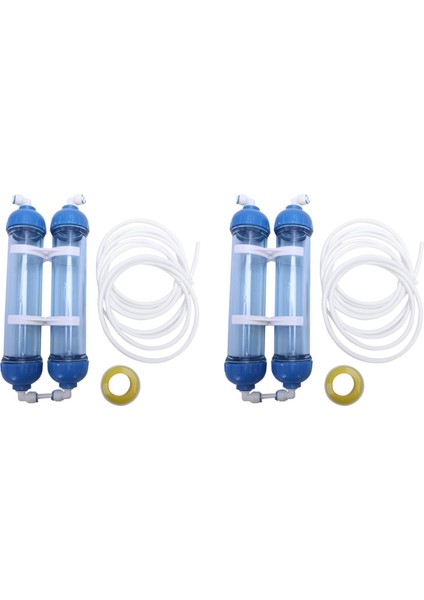 4pcs T33 Kartuş Muhafazası Dıy T33 Kabuk Filtre Şişesi 8 Pcs Ters Ozmoz Sistemi Için Su Arıtıcı (Yurt Dışından)