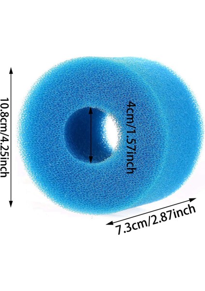 Intex Pure Spa Için 80 Pc Yeniden Kullanılabilir Yıkanabilir Köpük Sıcak Küvet Filtre Kartuşu S1 Tipi (Yurt Dışından) fiyatları