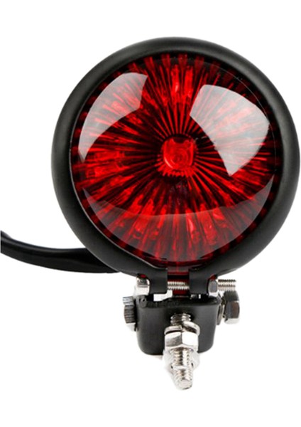 4pcs Siyah Motosiklet Dönüş Sinyali Gösterge Lambası Honda Fatboy Helikopter Bobber Suzuki &amp; 1pcs Kırmızı 12V LED Siyah Ayarlanabilir Cafe Racer Style Stop Tail Işık Motosiklet (Yurt Dışından) modelleri