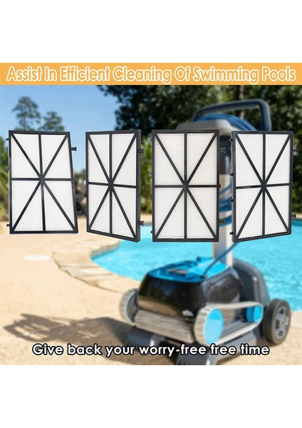 Robotik Havuz Temizleyici Filtresi, Dolphin M400 M500 ve Nautilus cc Plus Için 16 Paket Kartuş Filtre Panelleri 9991432-R4 (Yurt Dışından) indirimleri