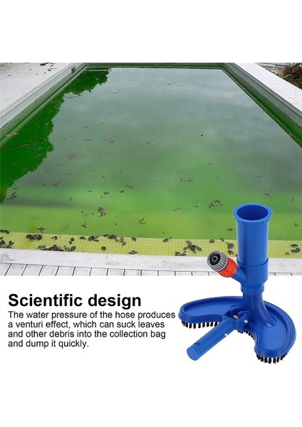 Vakum Süpürge, Jet Vakum Eğlence Havuzu Temizleyici, Çeşme Havuzu Yüzme Havuzu Için Fırça Direği ile Bize (Yurt Dışından) fırsatları