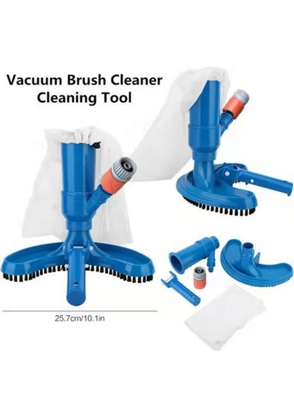 Vakum Süpürge, Jet Vakum Eğlence Havuzu Temizleyici, Çeşme Havuzu Yüzme Havuzu Için Fırça Direği ile Bize (Yurt Dışından) indirimleri