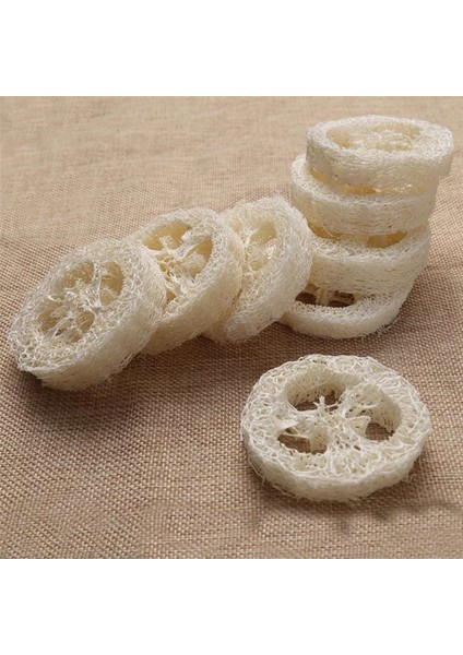 300PCS Doğal Loofah Luffa Loofa Dilikler El Yapımı Loofah Sabun Kutusu Tepsi Araçları Temizleyici Sünger Yüz Sabunu Tutucu (Yurt Dışından) indirimleri