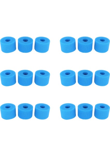 Intex Pure Spa Için 18PCS Yeniden Kullanılabilir/yıkanabilir Köpük Sıcak Küvet Filtre Kartuşu S1 Tipi (Yurt Dışından) fiyatları