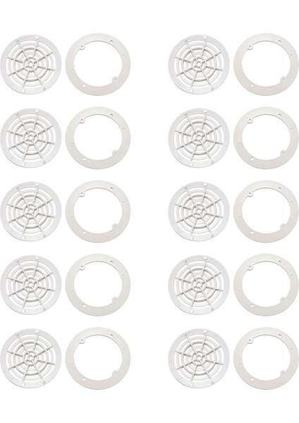 10X Yüzme Havuzu Su Filtresi Korozyon Anti-Korozyon Kapağı Yuvarlak Tahliye Cihazı Vida Abs Düzenli Tahliye Kapağı Yuvarlak (Yurt Dışından)