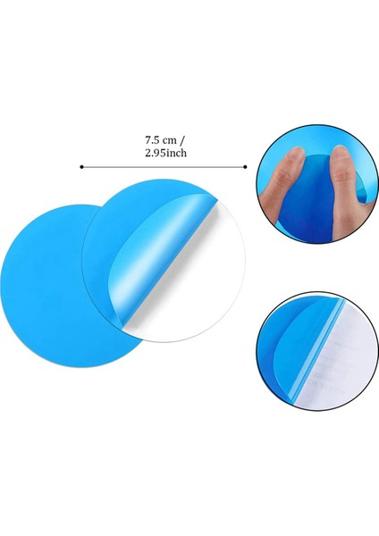 Yüzme Havuzları Için Kendi Yapışkanlı Onarım Yamaları, 20 Pvc Havuz Paketi Onarım Kiti, Kendinden Yapışkan Sualtı Onarım Havuzu (Yurt Dışından) modelleri