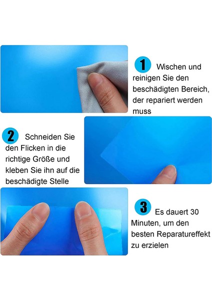 Yüzme Havuzları Için Kendi Yapışkanlı Onarım Yamaları, 20 Pvc Havuz Paketi Onarım Kiti, Kendinden Yapışkan Sualtı Onarım Havuzu (Yurt Dışından) indirimleri