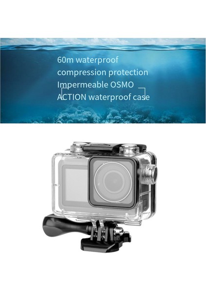 60M Derinlik Su Geçirmez Dalış Koruyucu Kasa, Basınca Dayanıklı Koruma, Geçirimsiz Eylem Su Geçirmez Kasa (Yurt Dışından)