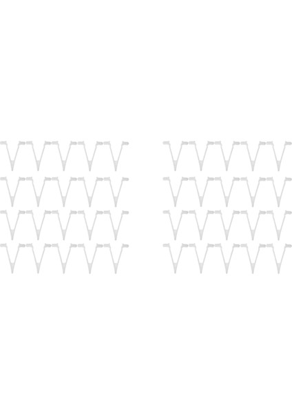 40 Pcs Havuz Malzemeleri V-Clip Butterfly Teleskopik Kutup Sabitleme Klipi Havuz Vakum Tutamak Net Fırça Kutbu (Yurt Dışından)