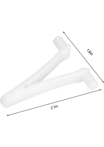 40 Pcs Havuz Malzemeleri V-Clip Butterfly Teleskopik Kutup Sabitleme Klipi Havuz Vakum Tutamak Net Fırça Kutbu (Yurt Dışından) modelleri