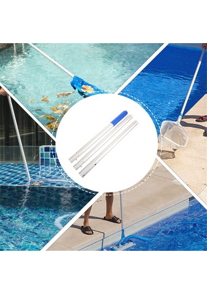 Balık Sepet Pole Yüzme Havuzu Balıkçılık Çubuk Metal Havuz Fırça Skimmer Havuz Yüzme Havuzu Skimmer Havuz Temizleyici Kutup B (Yurt Dışından) indirimleri