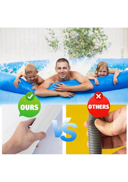 Hortum Adaptör Filtresi Pompası Hortum Teslimatları Için 2 Tip B Hortum Adaptörleri ile Yer Havuz Hortumları Set (Yurt Dışından) indirimleri