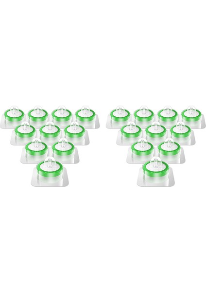 Steril Şırınga Filtresi Pes 20 Paket, 0.22UM Gözenek Boyutu, 33MM Membran Çapı, Hidrofilik Filtrasyon Yüksek Verim (Yurt Dışından)