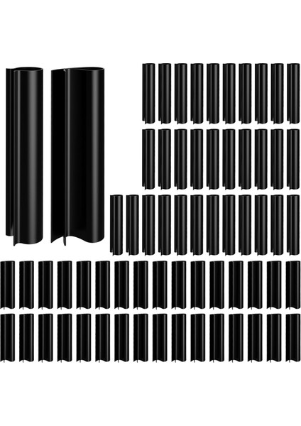 64 Pc Havuz Kapak Klipsleri, 2 Şekil Kış Yüzme Havuzu Kapak Kelepçeleri Yukarıdaki Havuzlar Için 4.7 Inç Havuz Rüzgar Koruma Klipleri (Yurt Dışından)