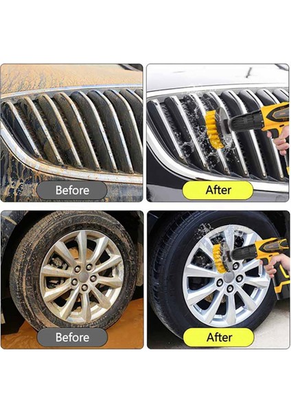 2x Matkap Fırçası Temizleyici Ovma Fırçaları Banyo Yüzeyi Grout Karo Küvet Duş Mutfak Otomobil Bakım Temizleme Araçları (Yurt Dışından) fırsatları