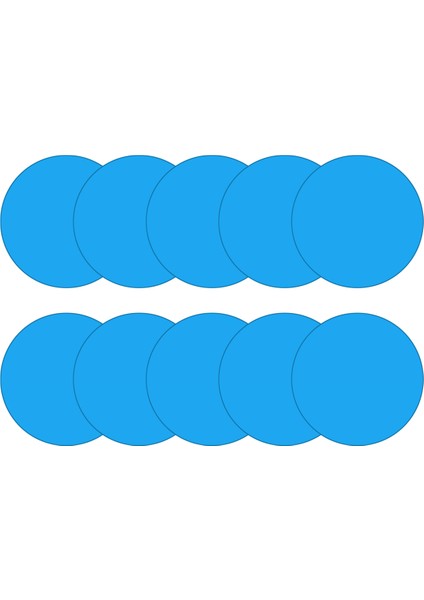 Yüzme Havuzları Için Kendi Yapışkanlı Onarım Yamaları, 10 Pvc Havuz Onarım Kiti Paketi, Kendinden Yapışkan Sualtı Onarım Havuzu (Yurt Dışından)