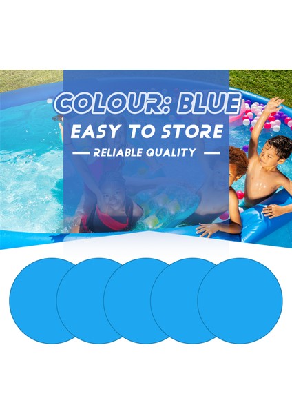 Yüzme Havuzları Için Kendi Yapışkanlı Onarım Yamaları, 10 Pvc Havuz Onarım Kiti Paketi, Kendinden Yapışkan Sualtı Onarım Havuzu (Yurt Dışından) indirimleri