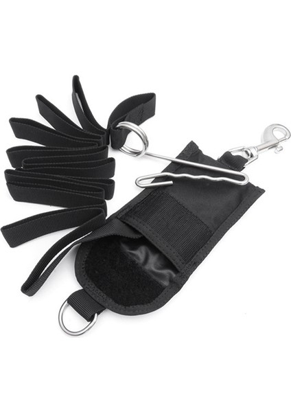 Deco Garvin Hook ve Döner Kanca D Halkası Hızlı Kurulum Dalış Aksesuarları ile Tüp Dalış Jon Hattı Seti (Yurt Dışından)